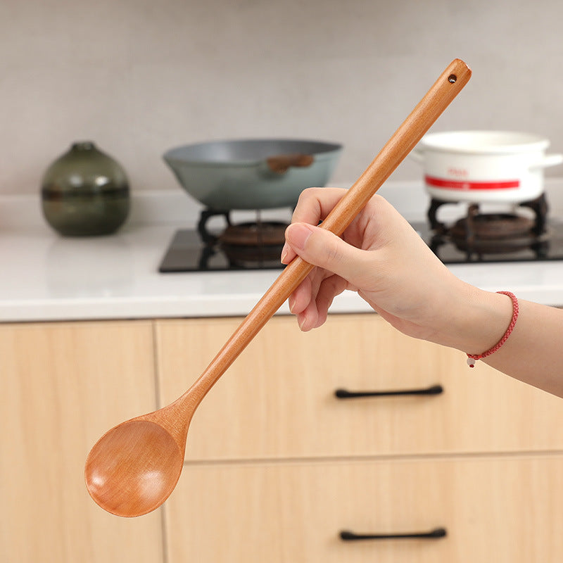 Kitchen Cooking Utensils Extended Handle Spoon